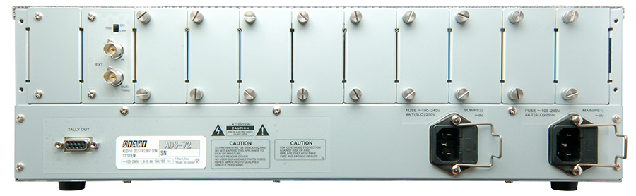 Configration Example with Front Connection Type Modules